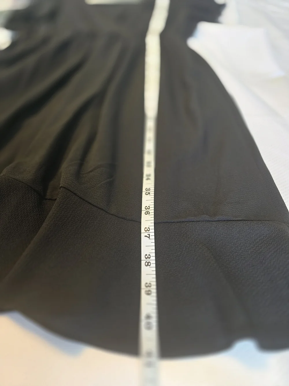 Chicsoul Black Flutter Sleeve Wrap Dress Sz 16